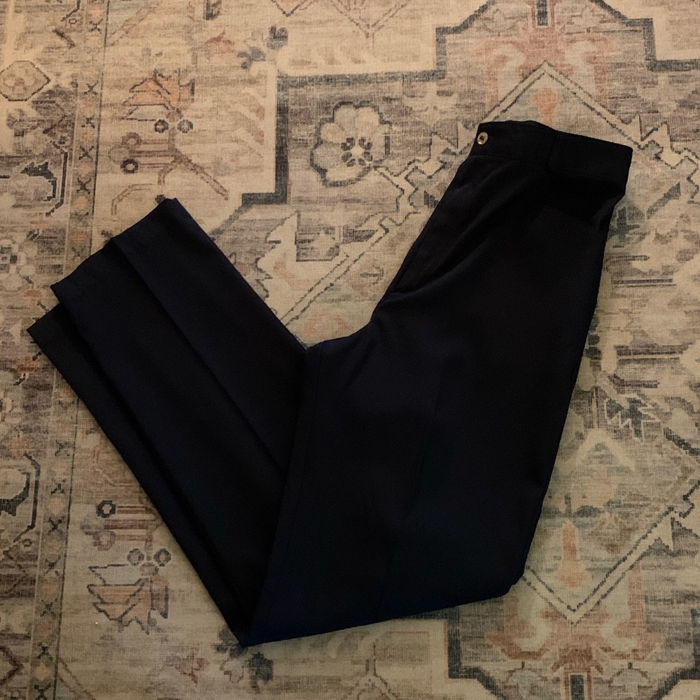 Marcia navy blue trousers